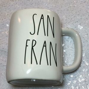 Rae Dunn San Fran mug with Golden Gate Bridge